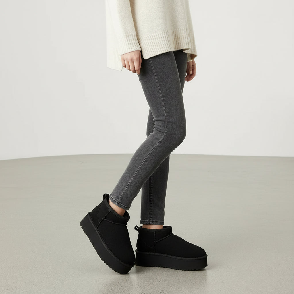 Anaïs / Women’s Suede Wool-Lined Winter Ankle Boots