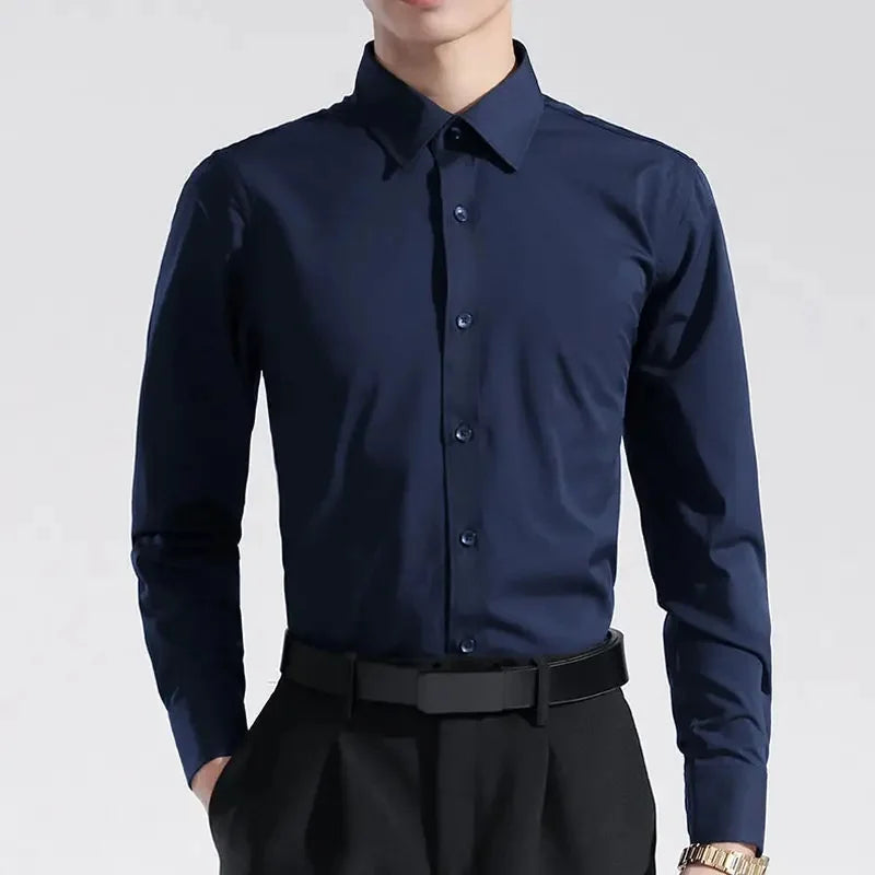 Léon / Men’s Slim-Fit Long-Sleeve Shirt