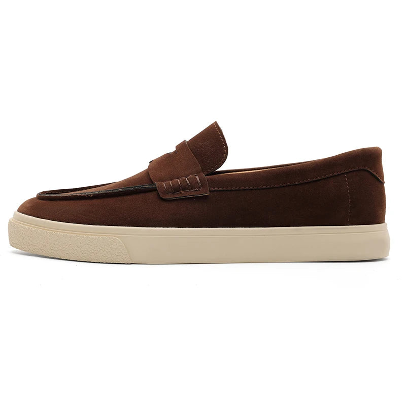 Classic Leather Low Loafers