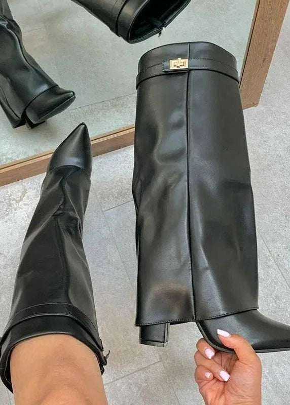 Camille / Women’s Fold-Over Boots