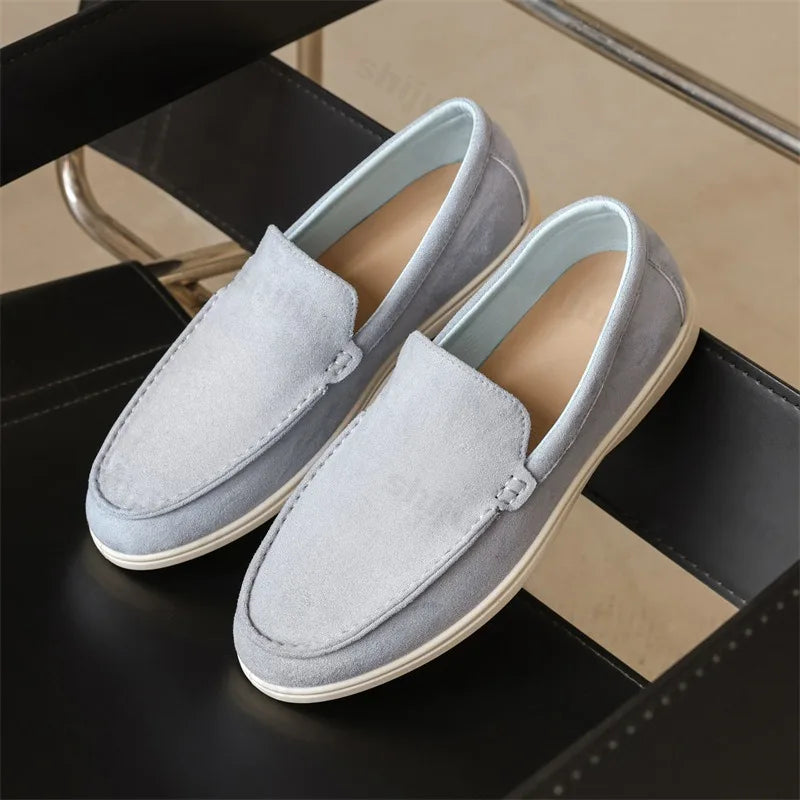 Adrien / Men’s Suede Loafers Low