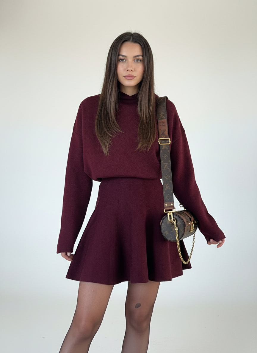 Mireille / Women’s Knitted Two-Piece Set