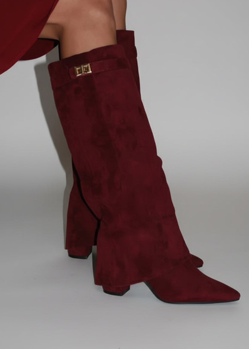 Camille / Women’s Fold-Over Boots