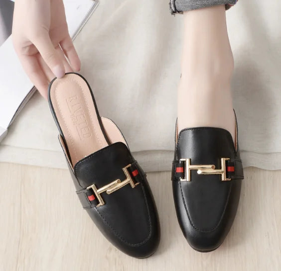 Isolde / Women’s slip-on Horsebit Leather Loafers