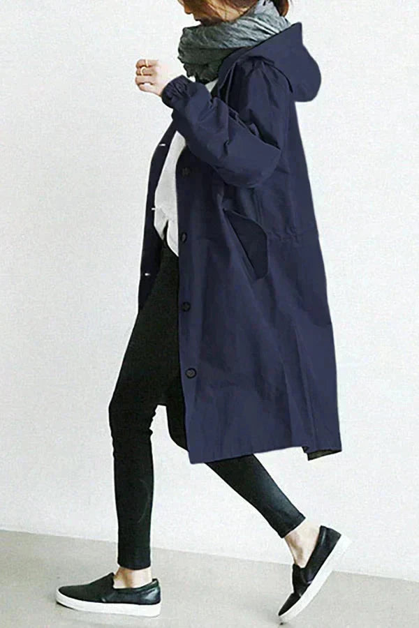 Raincoat Hooded and Waterproof