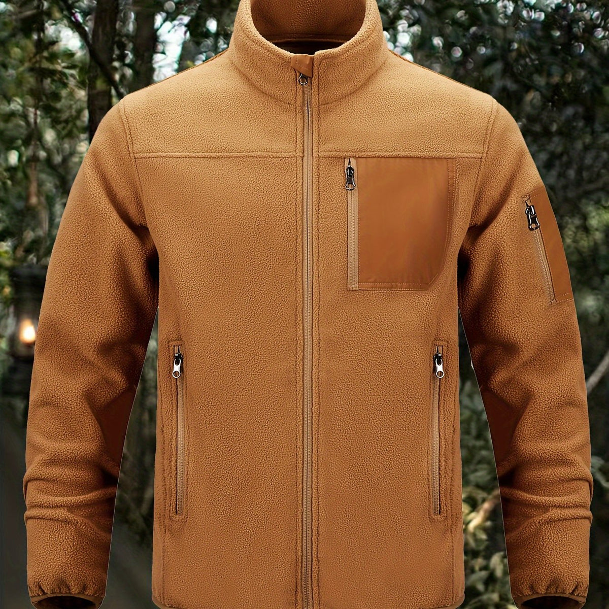 Dashiell | Men's Full-Zip Outdoor Jacket with Stand Collar - image 1