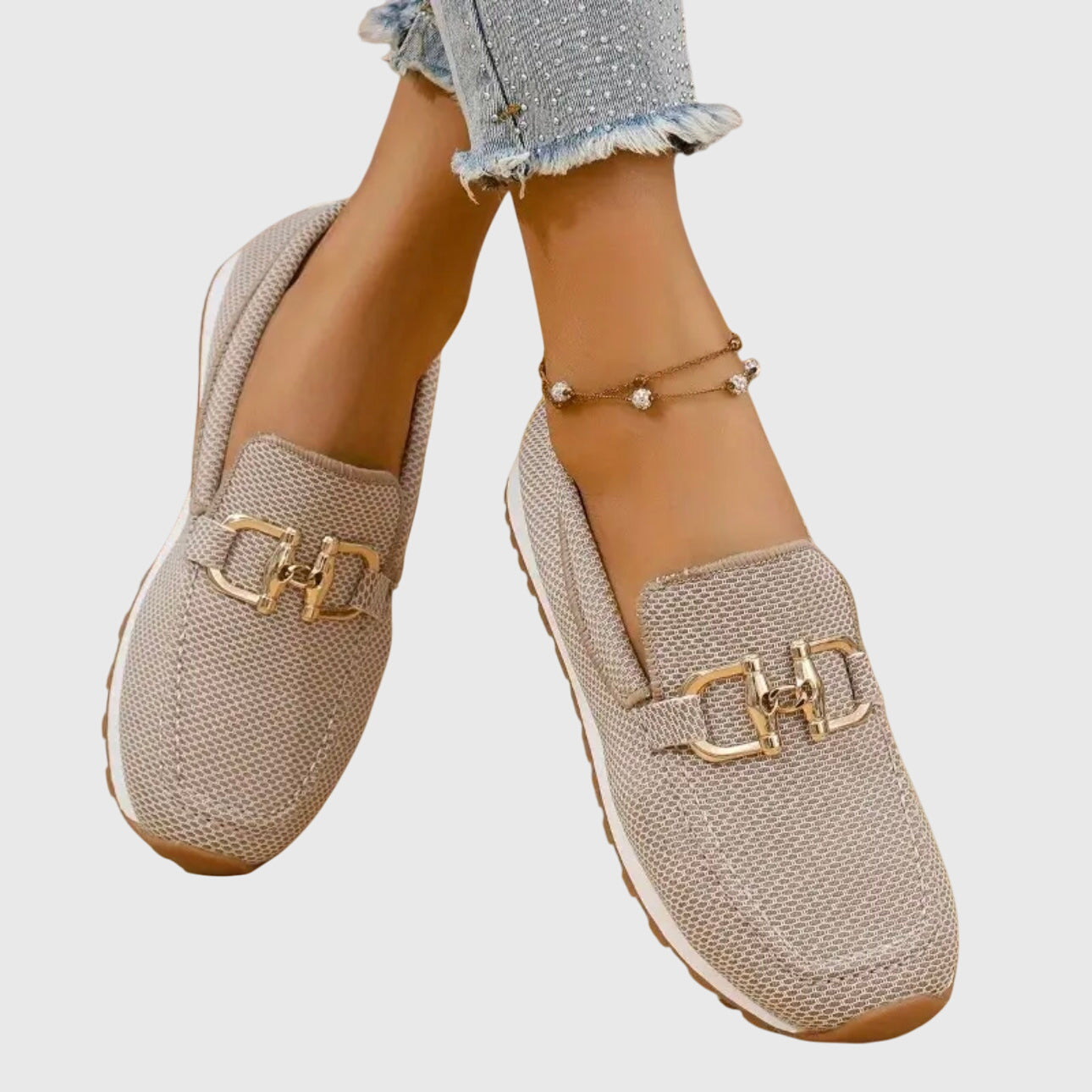 Women's Loafer Suede Slip On Cushioned Support
