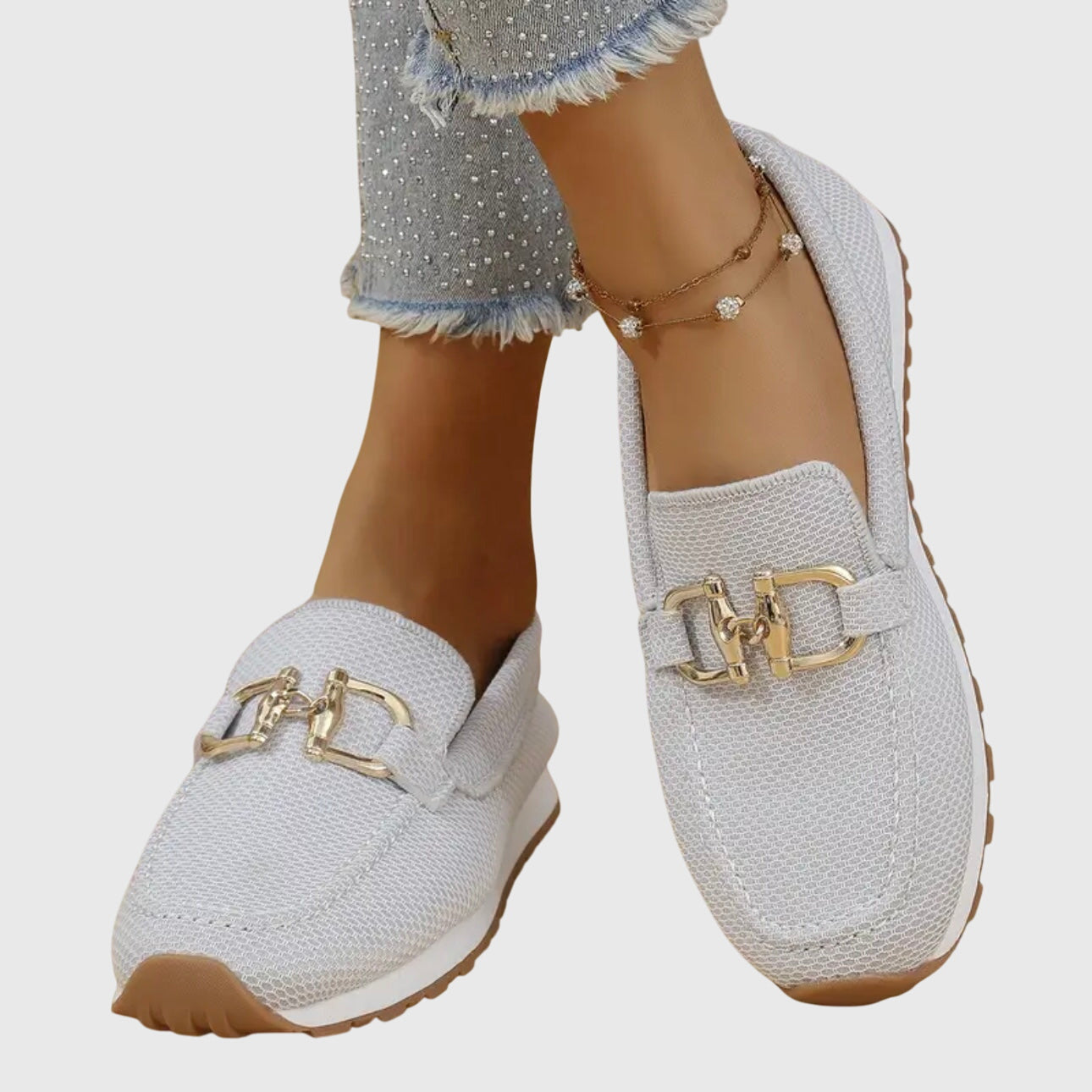 Women's Loafer Suede Slip On Cushioned Support