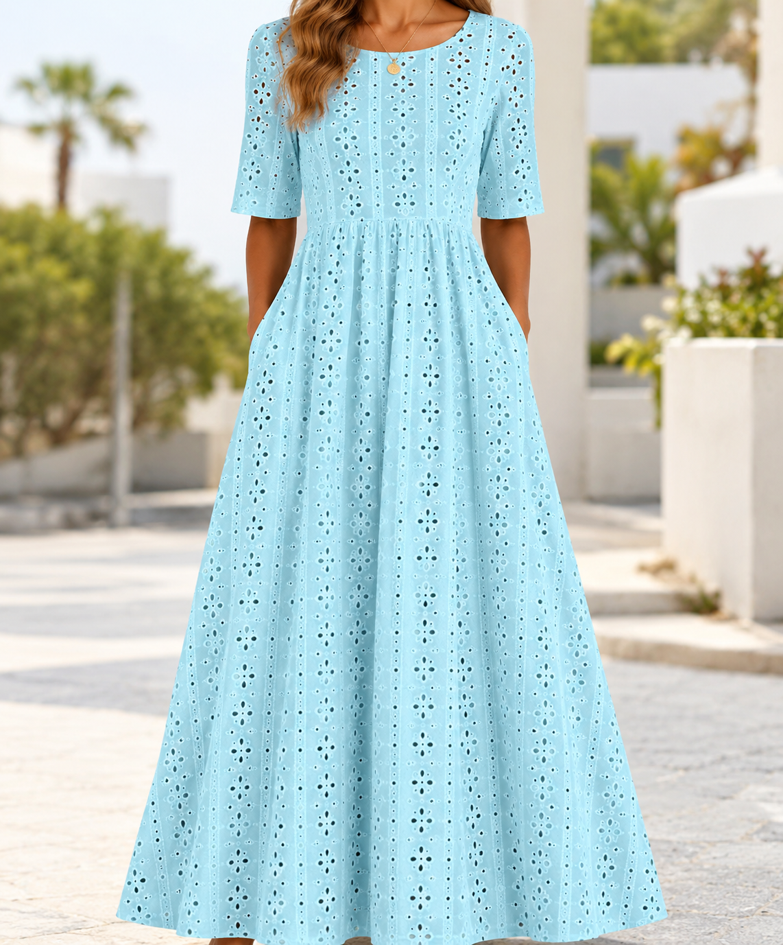 Ophelia | Women's Printed Floral Midi Dress