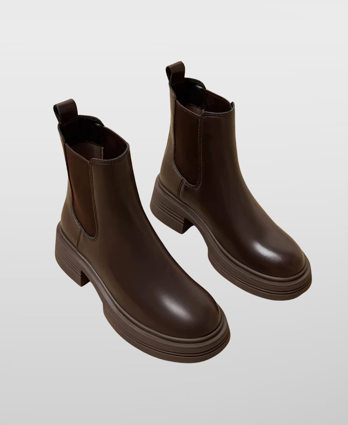 Women's Chelsea Boots Block Heel Ankle Height