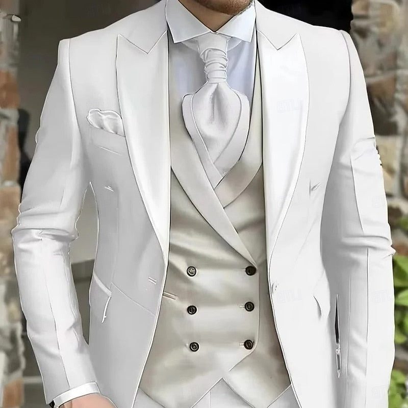 Samuel | Men's Double-Breasted Three-Piece Suit