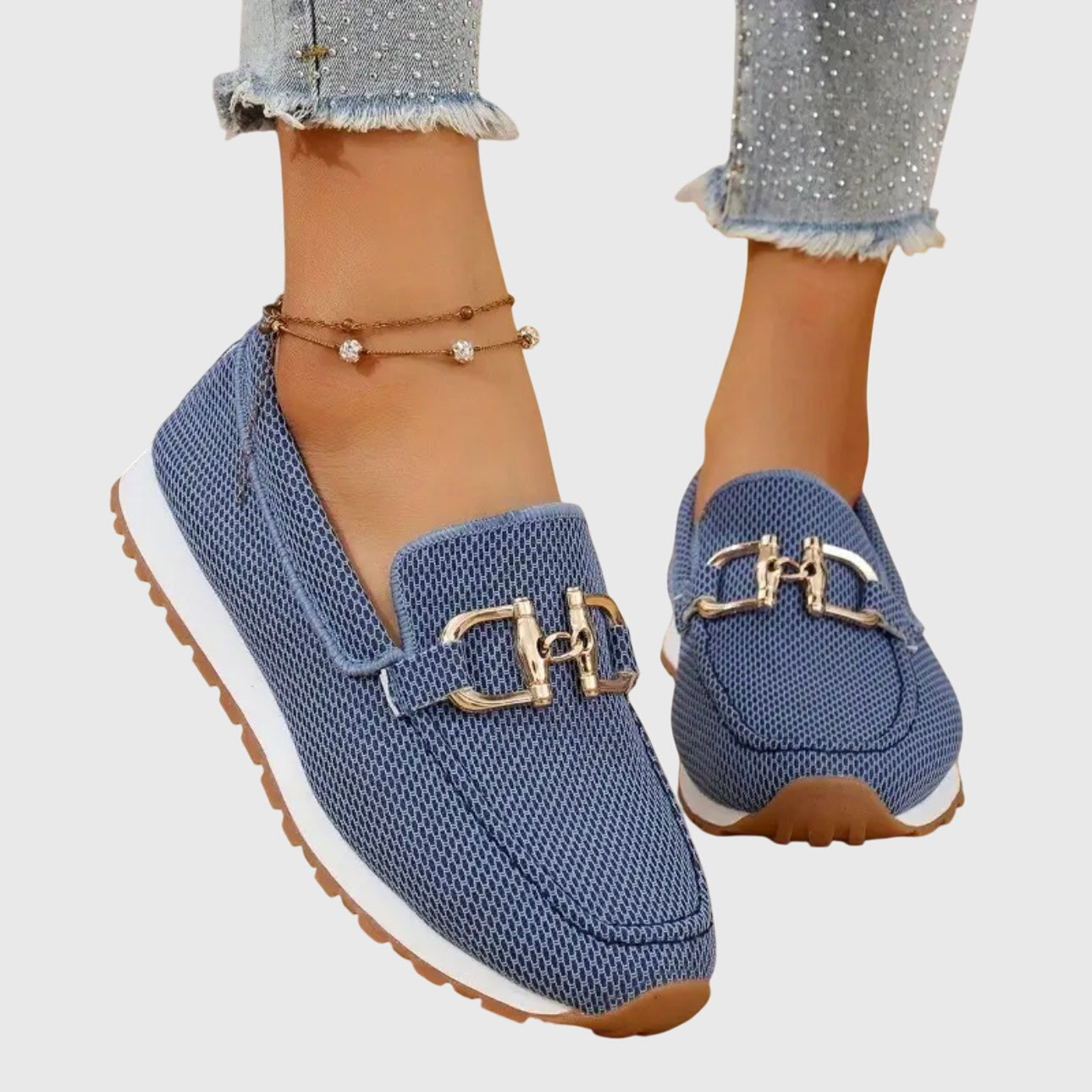 Women's Loafer Suede Slip On Cushioned Support