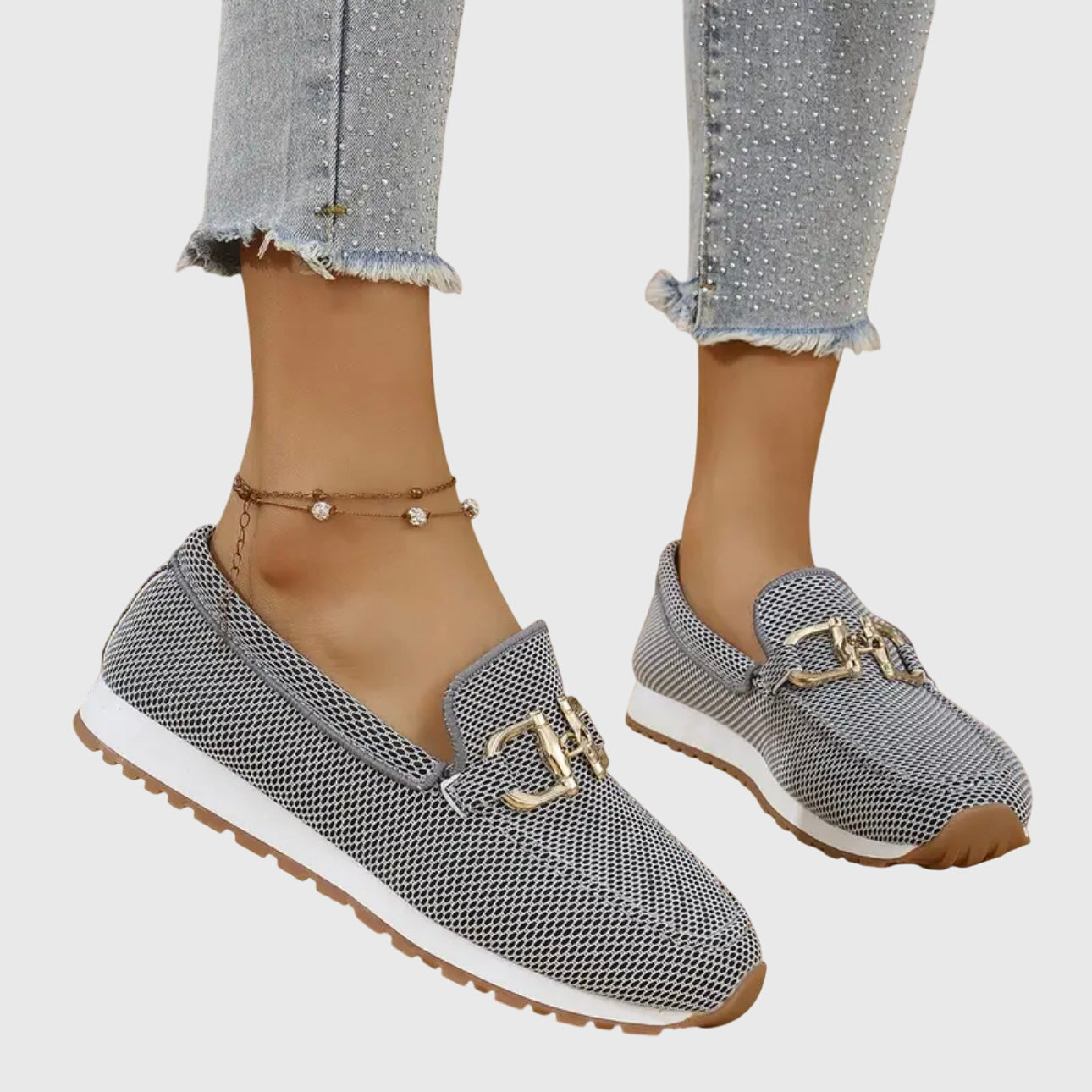 Women's Loafer Suede Slip On Cushioned Support