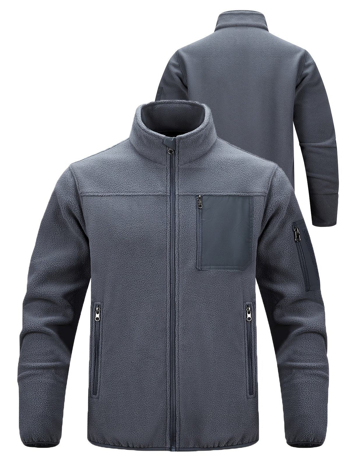 Dashiell | Men's Full-Zip Outdoor Jacket with Stand Collar - image 21