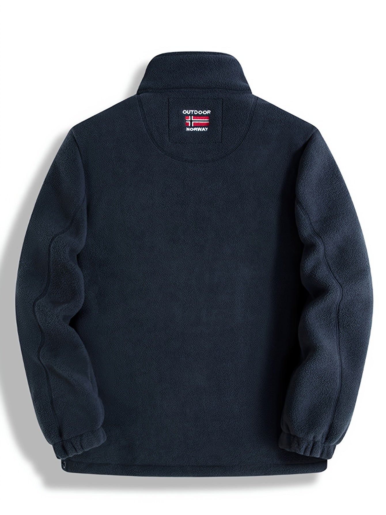 Julius / Men’s Fleece Zip Jacket with High Collar