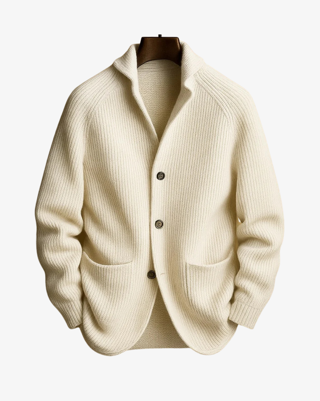 Hector | Men's Tailored Button-Front Knit Cardigan