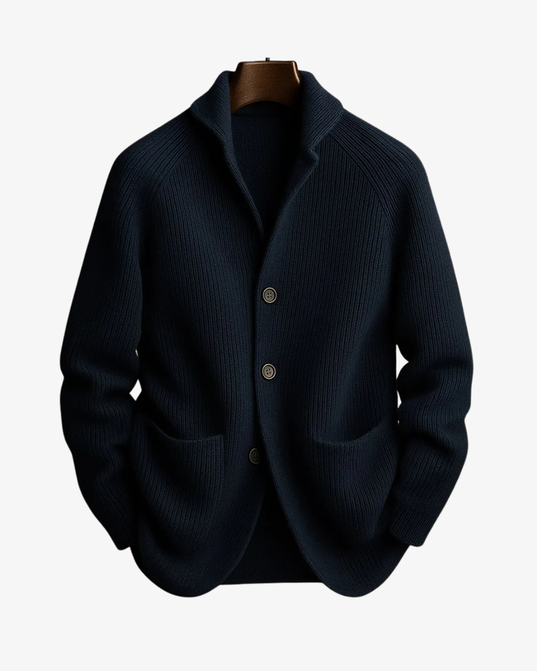 Hector | Men's Tailored Button-Front Knit Cardigan