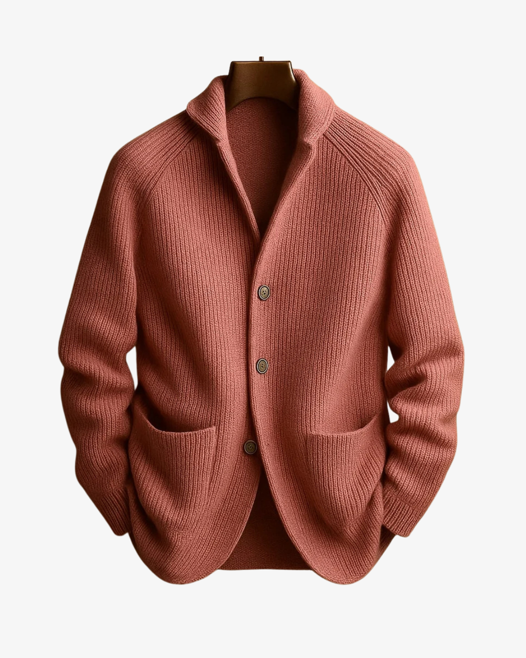 Hector | Men's Tailored Button-Front Knit Cardigan