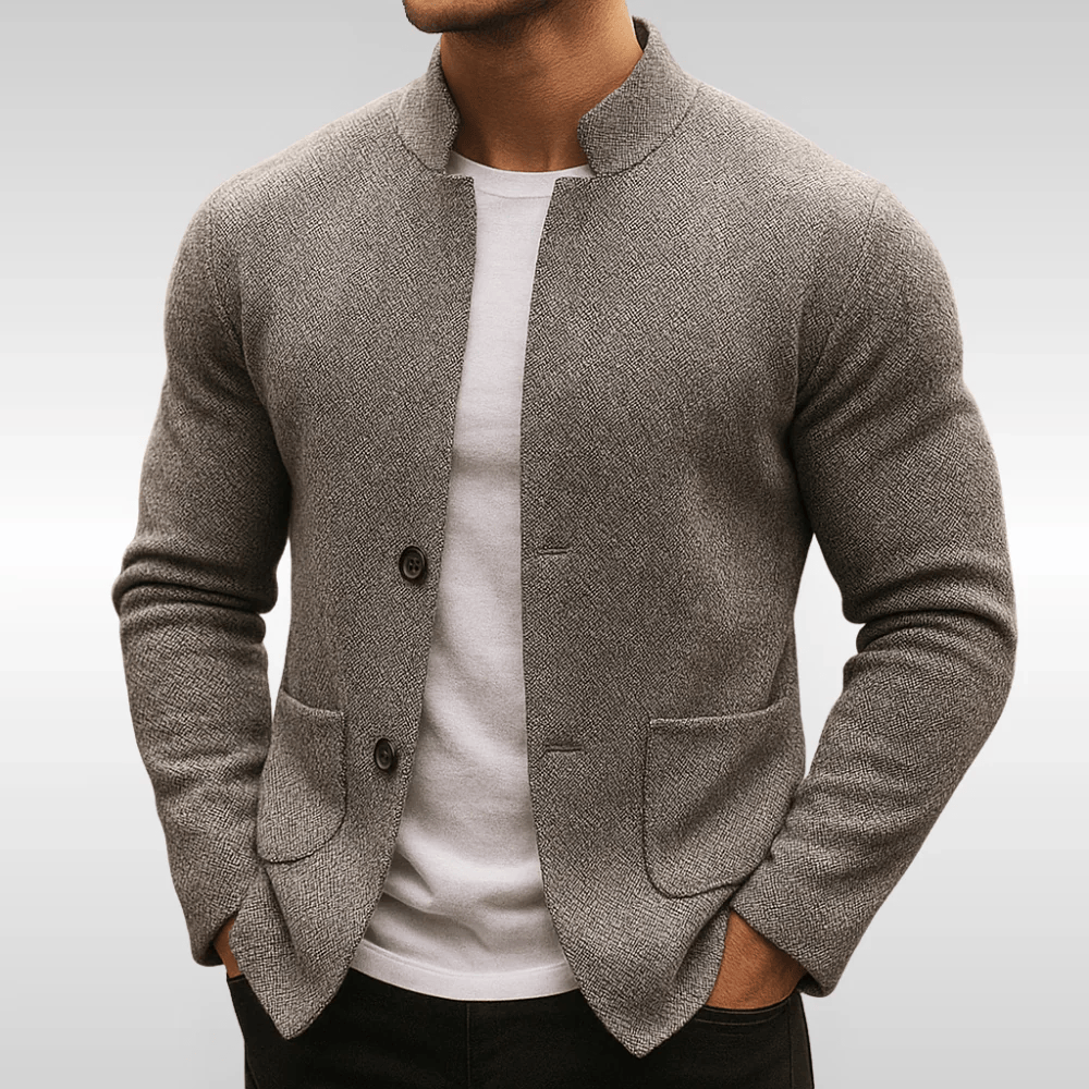Montgomery | Men's Classic Textured Pocket Cardigan