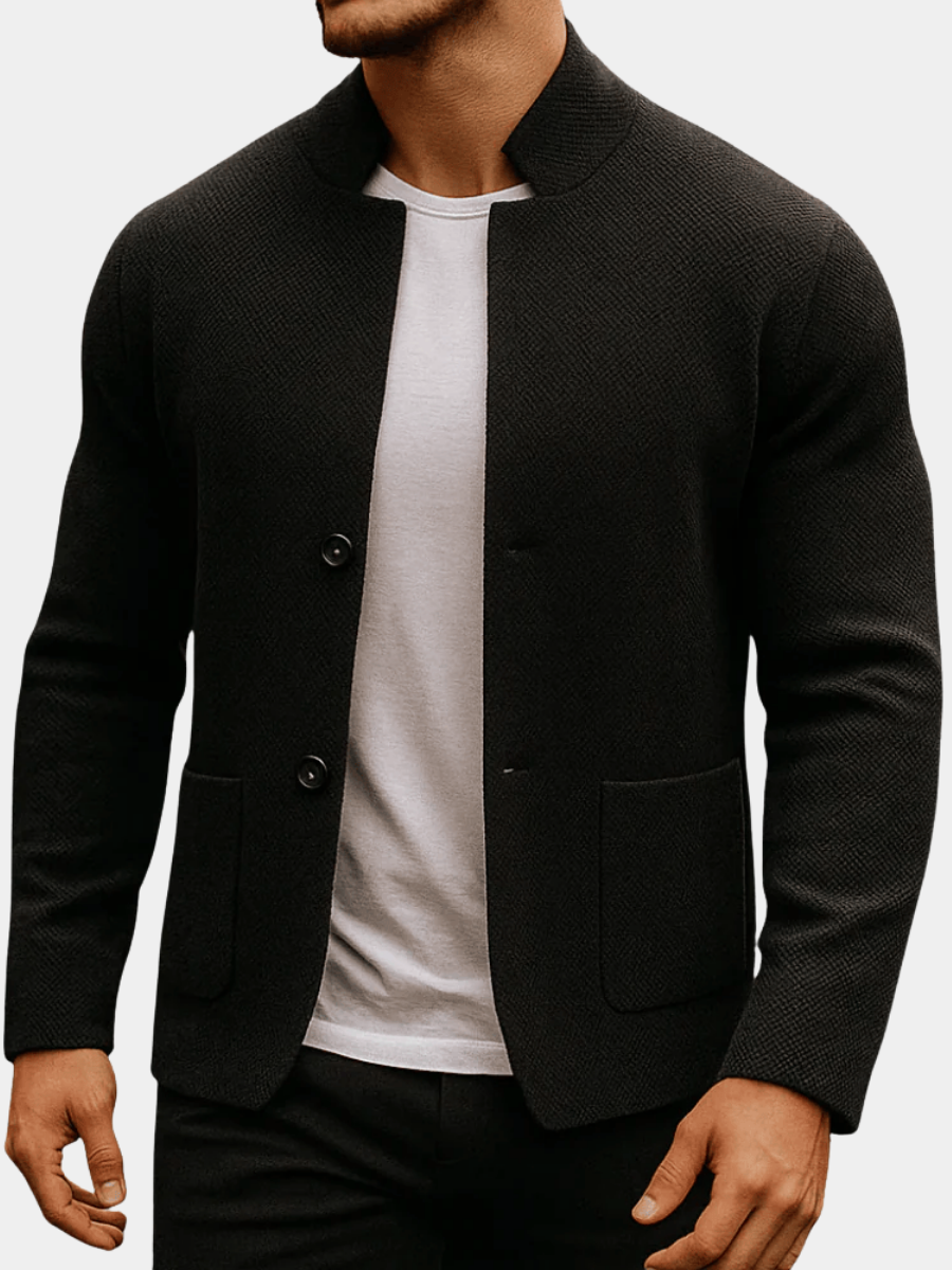 Montgomery | Men's Classic Textured Pocket Cardigan