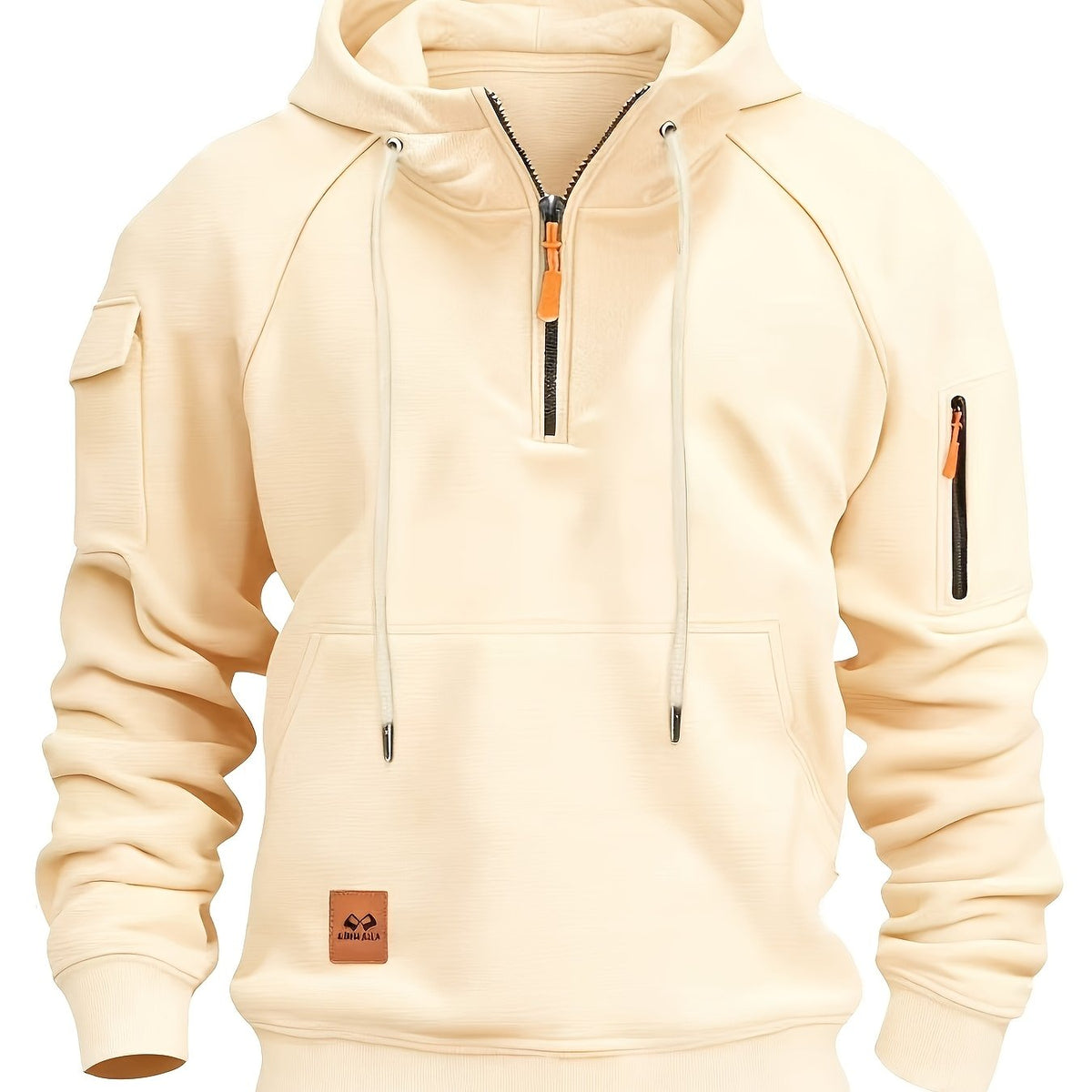 Tavish | Men's Rugged Quarter-Zip Hoodie