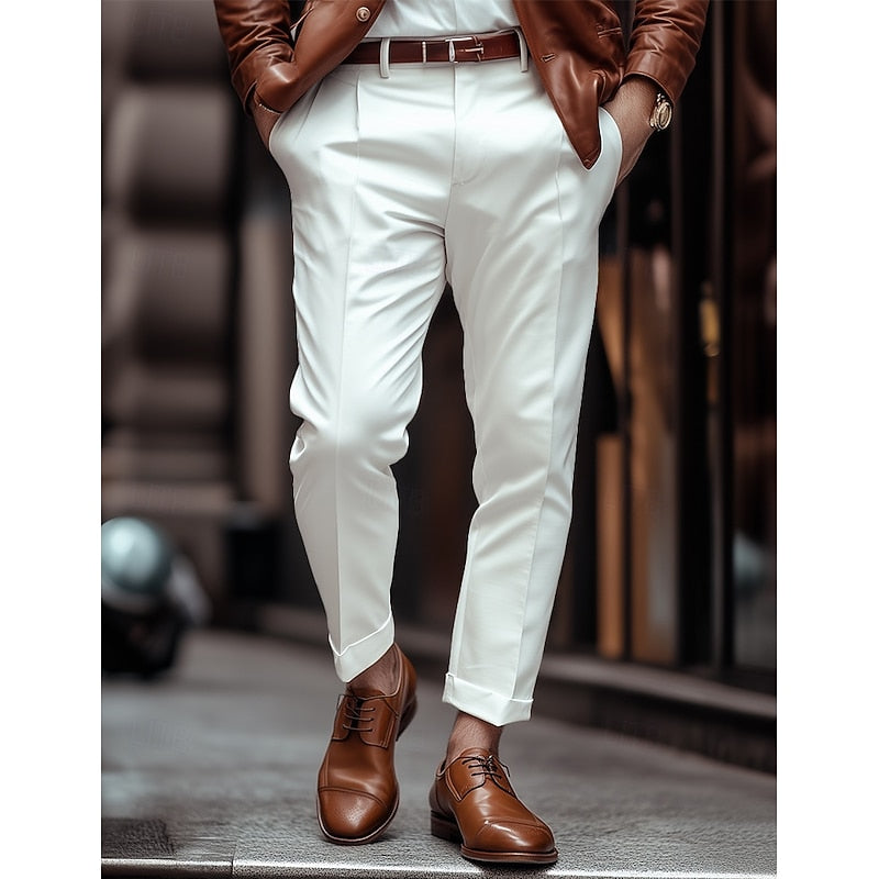 Fraser | Men's Tailored Pleated Trousers
