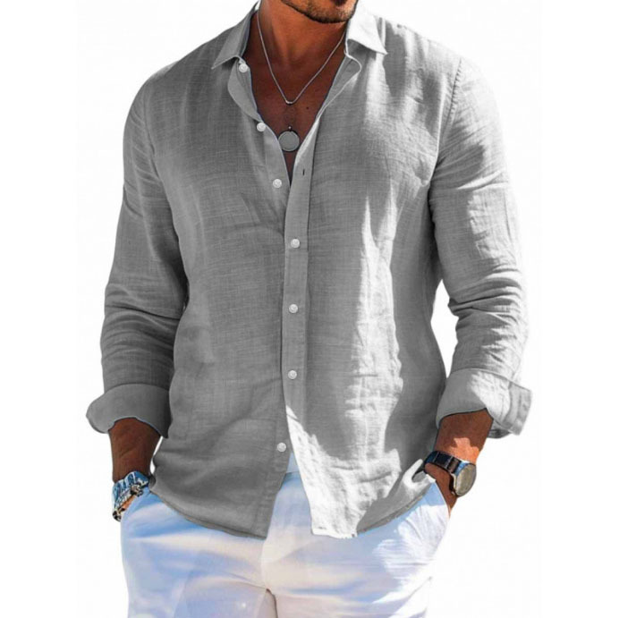Percy | Men's Linen Shirt
