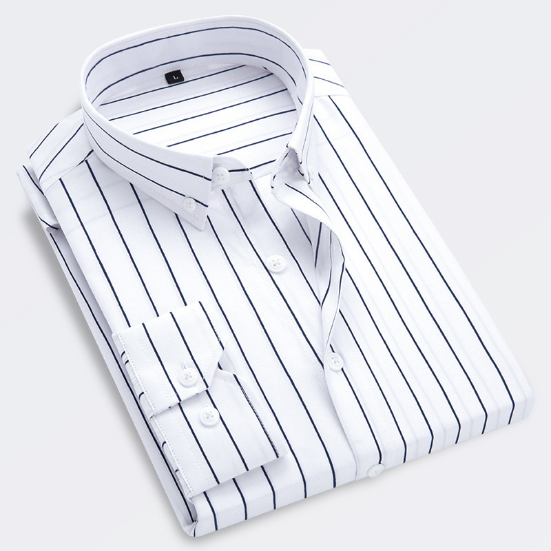 Declan | Men's Striped Long-Sleeve Shirt