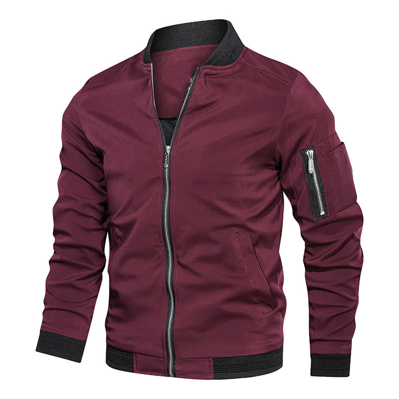 Miles | Men's MA1 Bomber Jacket with Sleeve Pocket