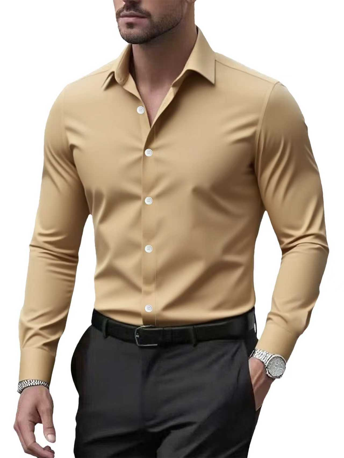 Douglas | Men's Button-Down Long-Sleeve Shirt
