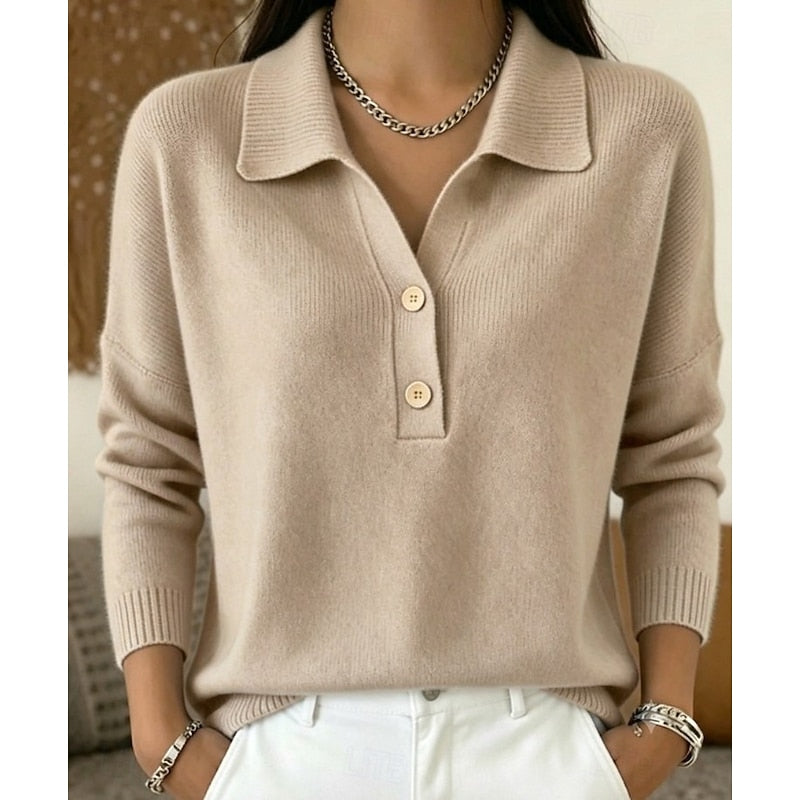 Collared polo jumper alternate colour