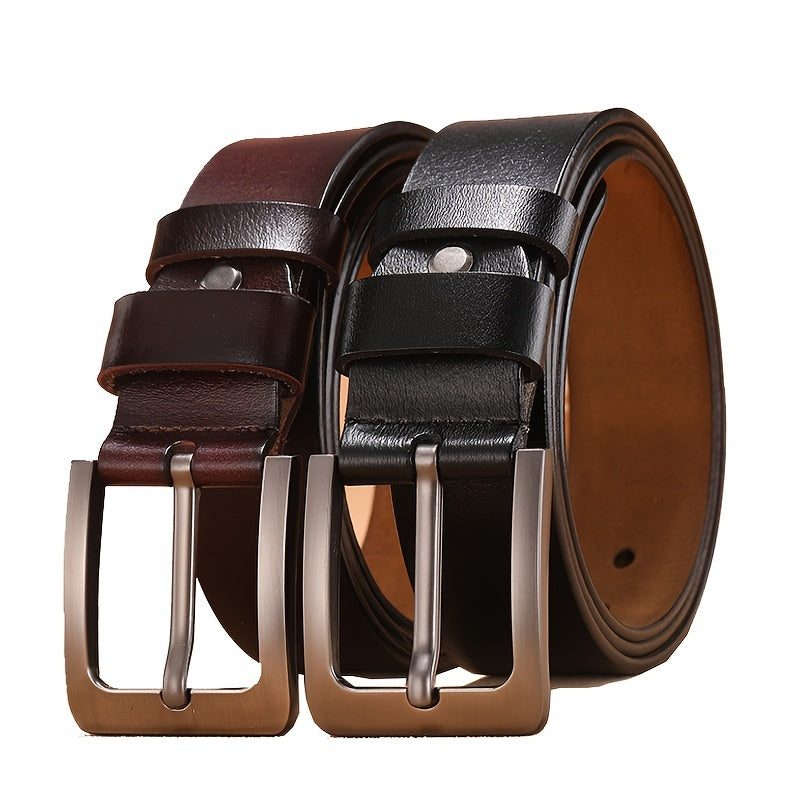 Kendrick | Men's Classic Pin-Buckle Leather-Look Belt – original product image 6
