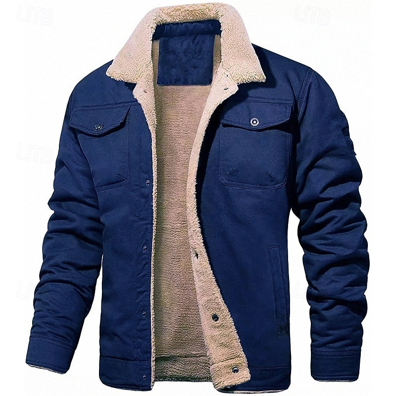 Fergus | Men's Rugged Lined Trucker Jacket