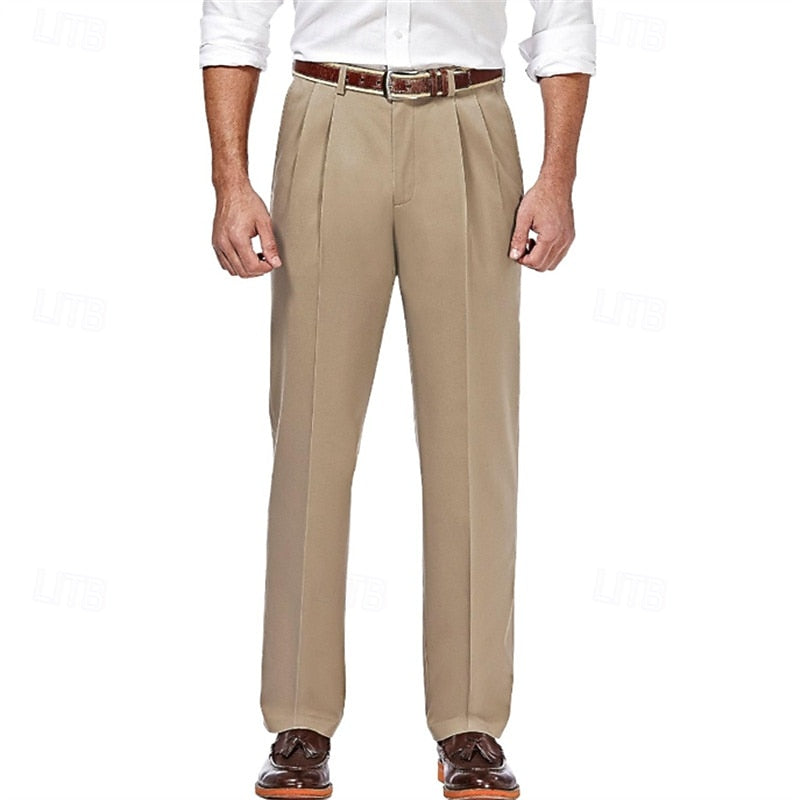 Colin | Men's Tailored Pleated Trousers