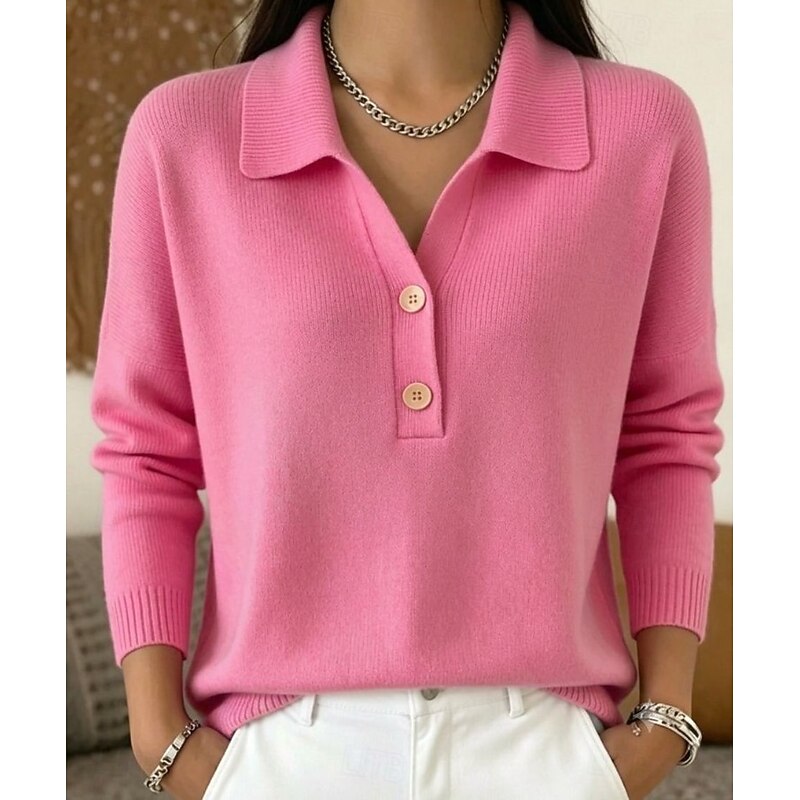 Collared polo jumper alternate colour