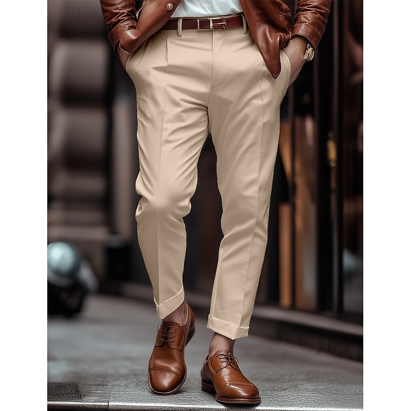 Fraser | Men's Tailored Pleated Trousers
