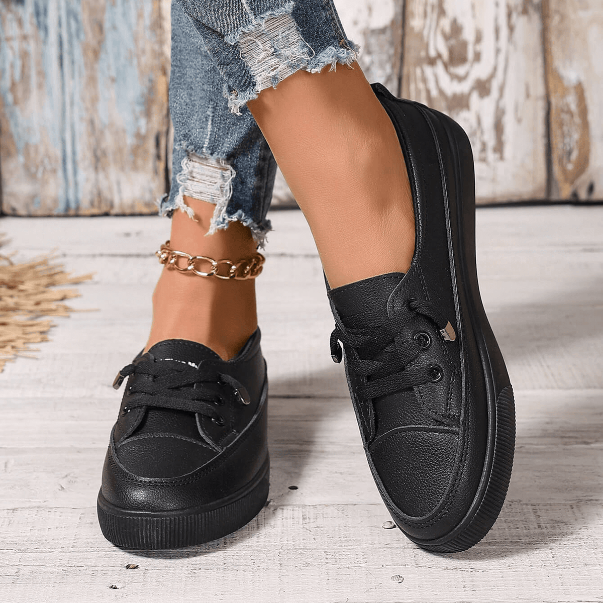 Lucinda | Women's Classic Orthopaedic Lace-Up Shoes