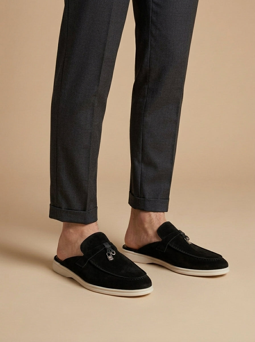 Loafers Men Suede Slip On Design