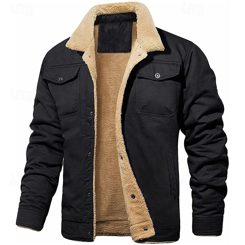 Fergus | Men's Rugged Lined Trucker Jacket