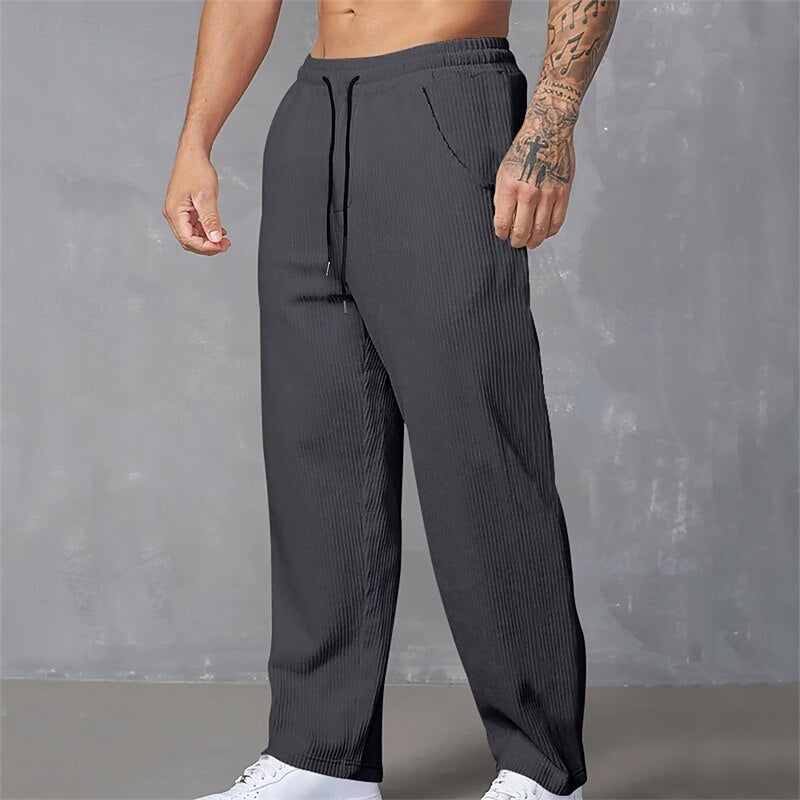 Dylan | Men's Relaxed Ribbed Trousers