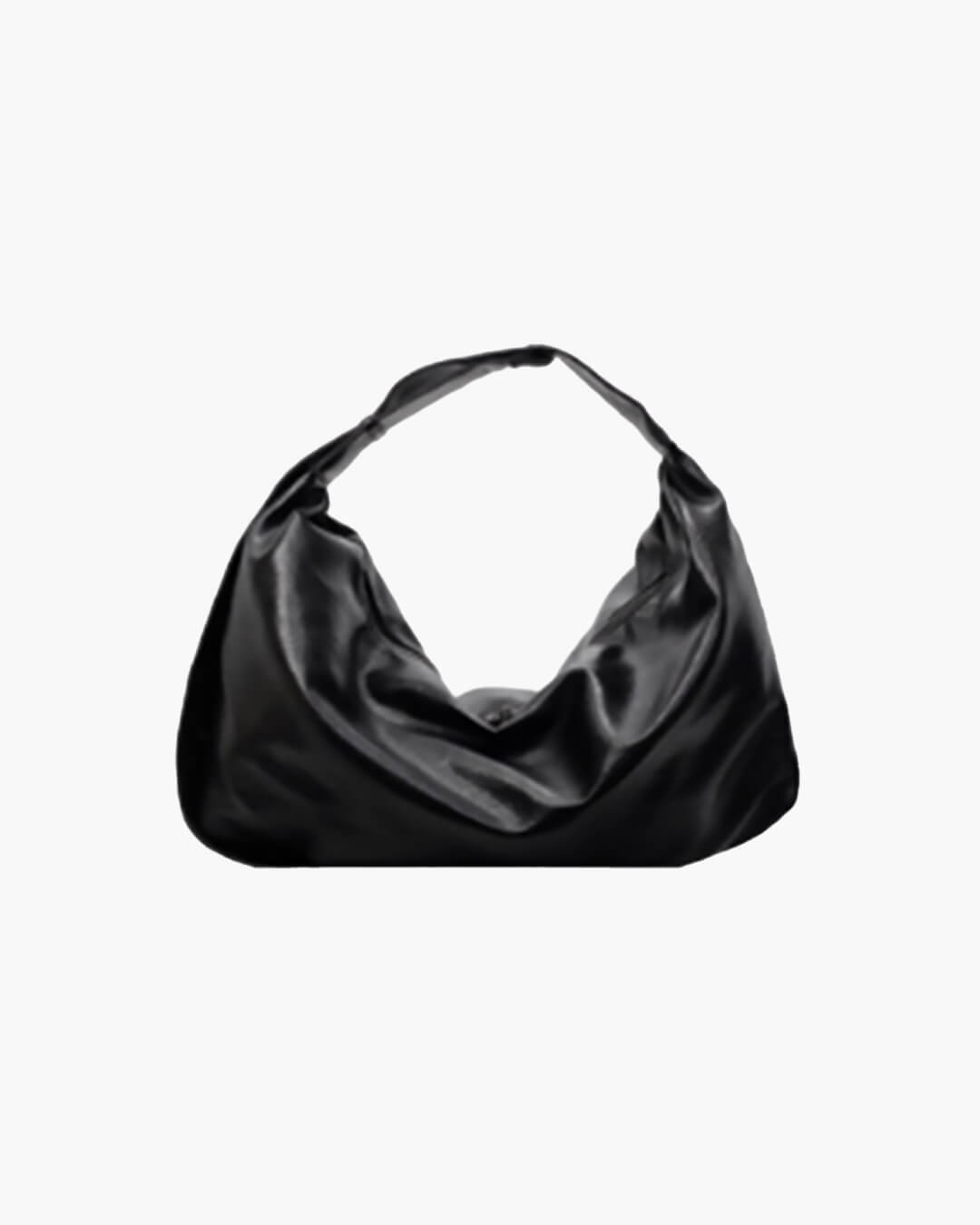 Hobo Vegan Leather Shoulder Bag – Elegant Slouchy Tote