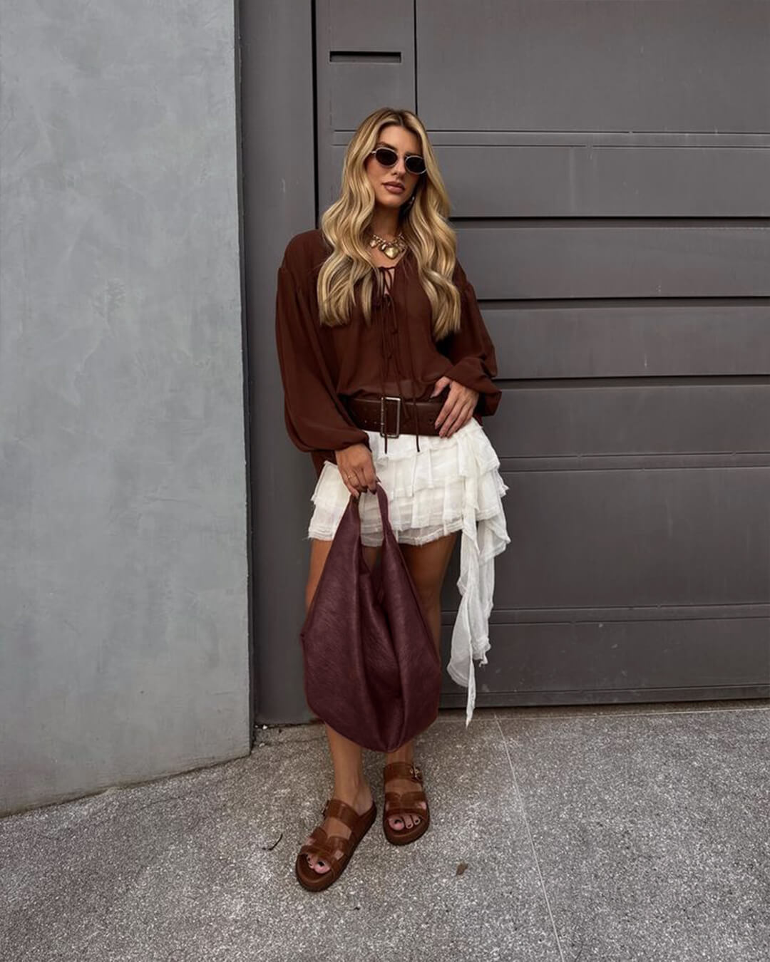 Hobo Vegan Leather Shoulder Bag – Elegant Slouchy Tote