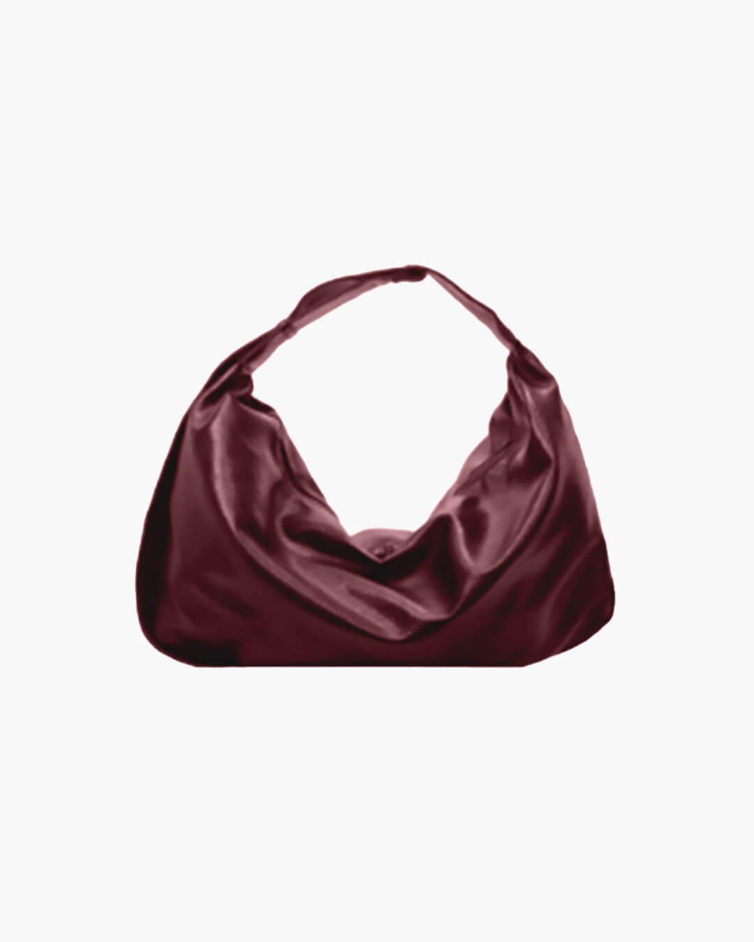 Hobo Vegan Leather Shoulder Bag – Elegant Slouchy Tote